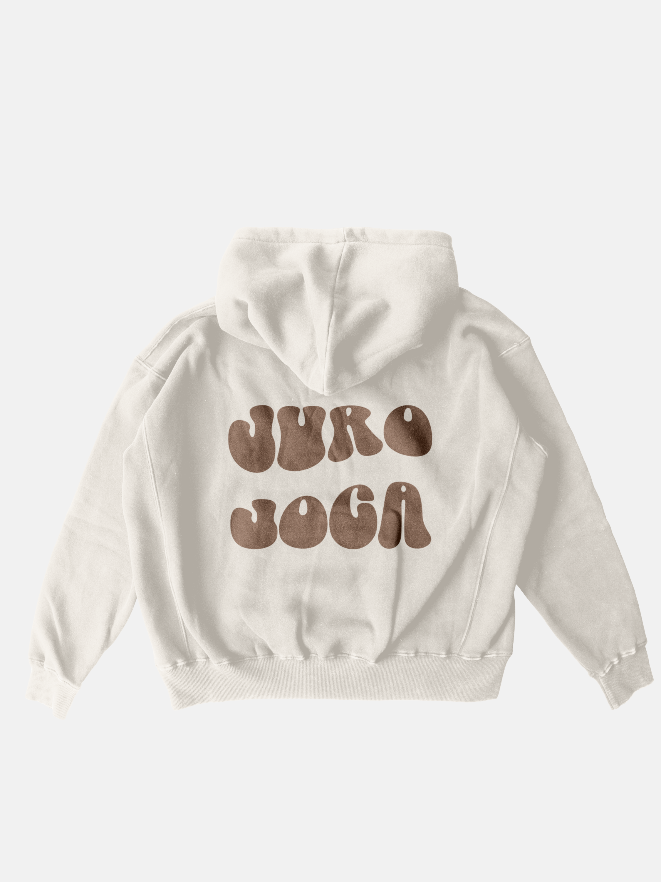 Hoodie Oversized Bege: Juro Joca