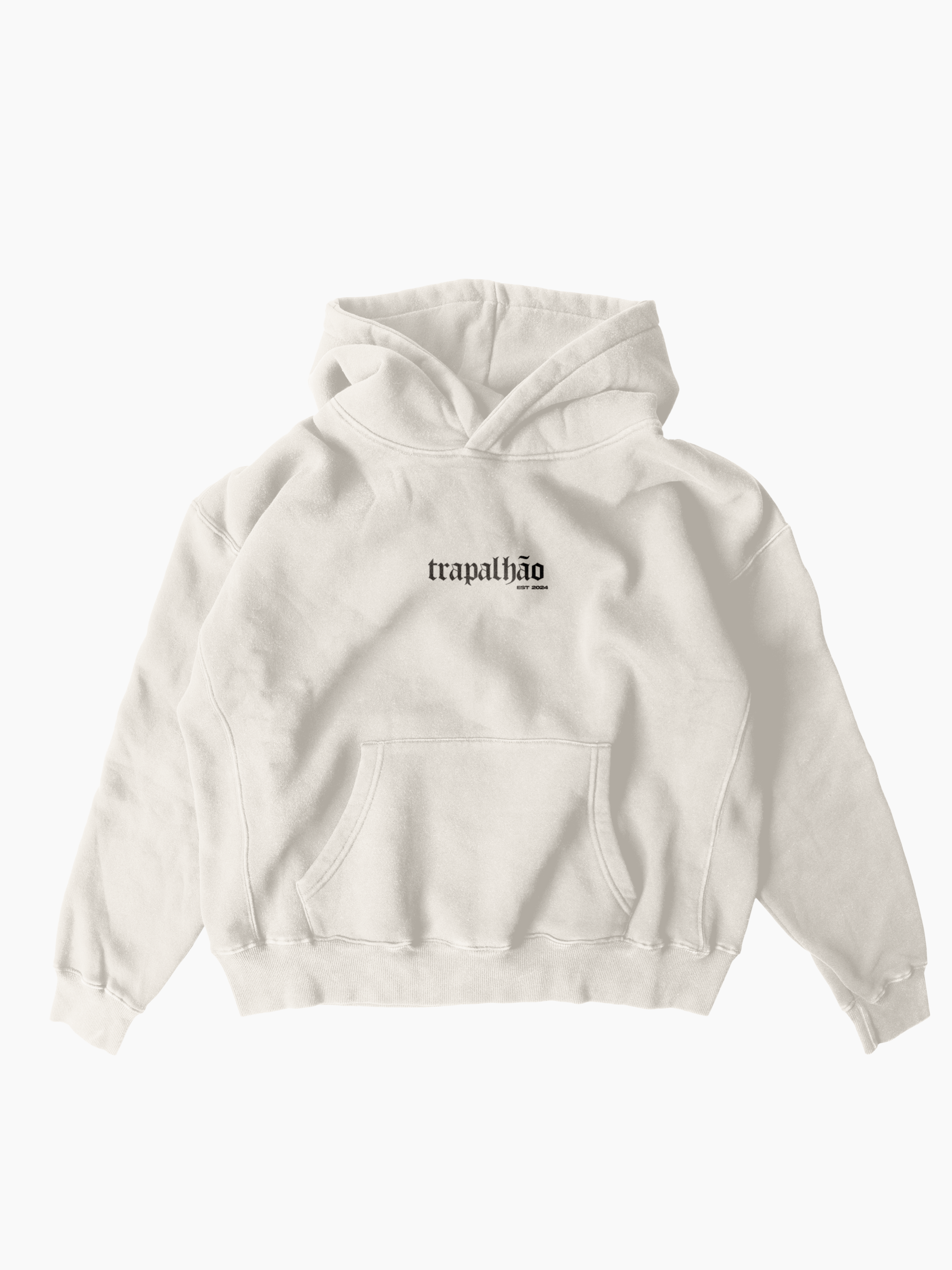 Hoodie Oversized Bege: Mecânica & Roubo